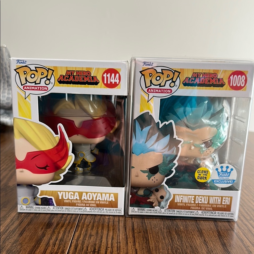 Funko Pop My Hero Academia Yuga Aoyama & Infinite Deku with Eri